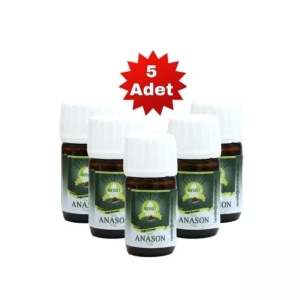 Nevele Saf Distile Anason Yağı 15 mL x 5 Adet